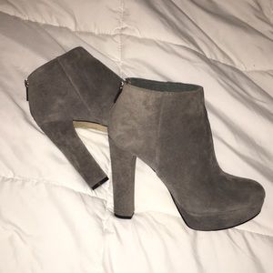 Michael Kors Suede Grey Booties